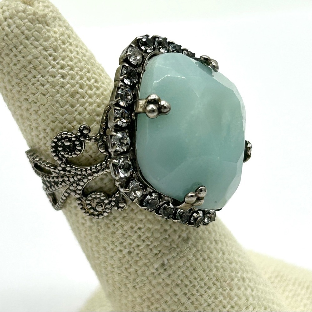 Sorrelli Light Blue Band Ring